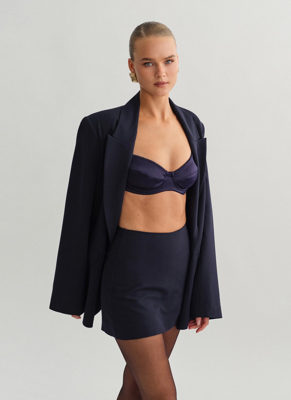 Basic oversized μπλέιζερ-39