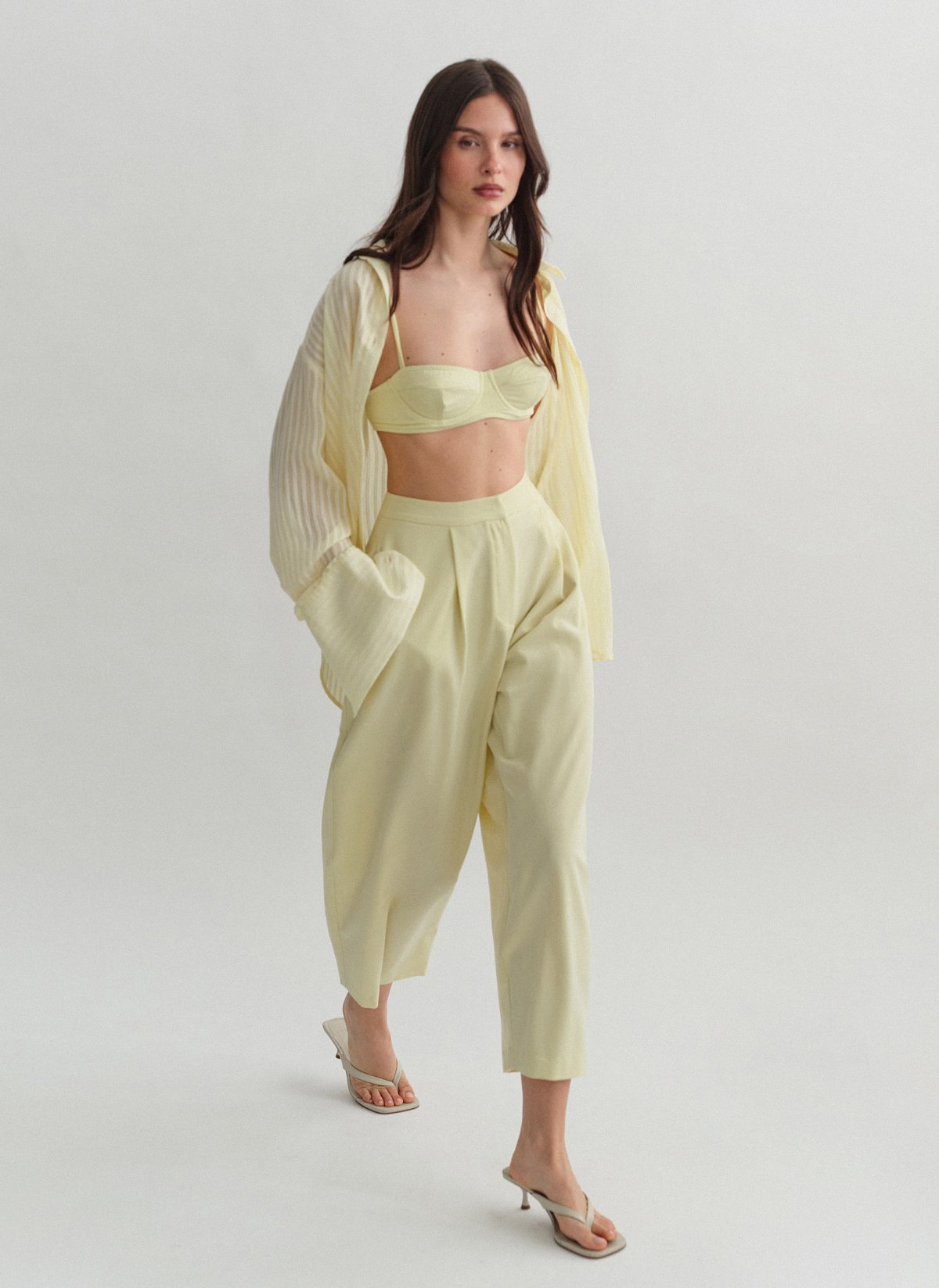 Textured barrel-fit trousers-16