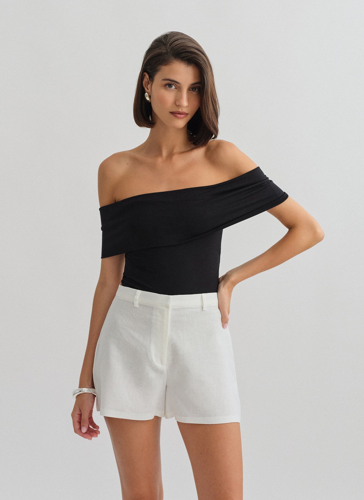 Linen shorts-7