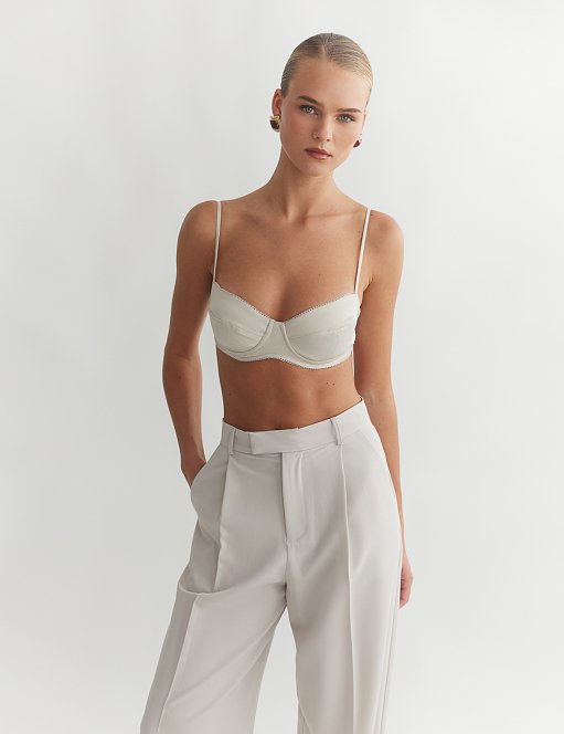 Γυναικείο bustier τοπ σατέν