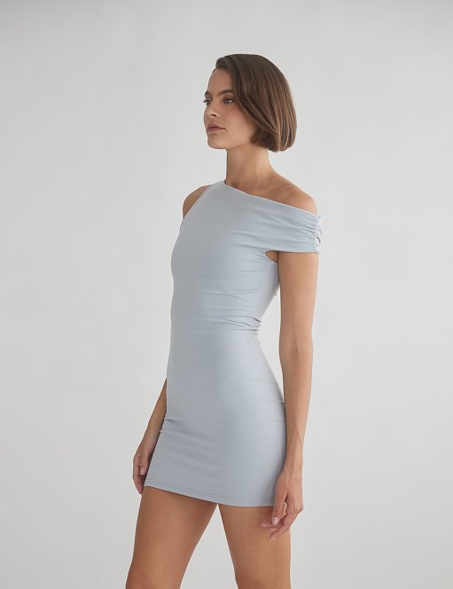 Προϊόν: Αμάνικο μίνι φόρεμα one-shoulder