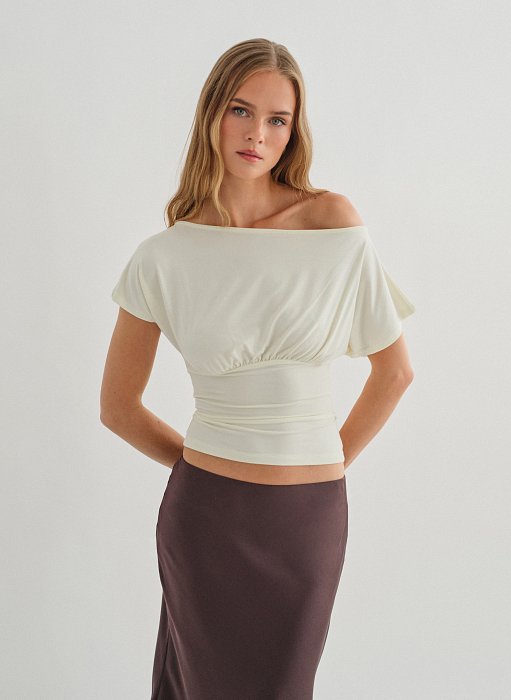 Προϊόν: One-shoulder μπλούζα bamboo